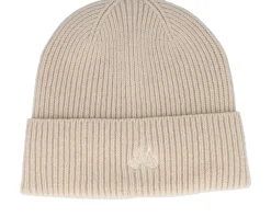 Cuff Beanies-Maggiore Merino Beanie Cuff - Beige