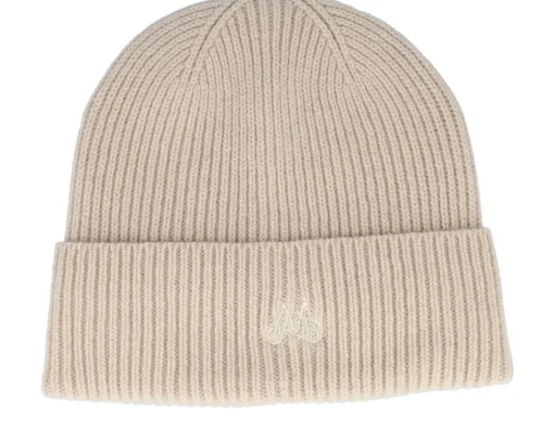 Cuff Beanies-Maggiore Merino Beanie Cuff - Beige