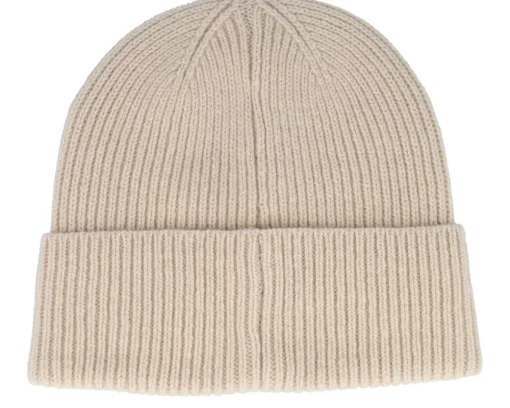 Cuff Beanies-Maggiore Merino Beanie Cuff - Beige