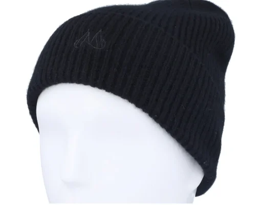 Cuff Beanies-Maggiore Merino Beanie Cuff - Black