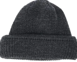 Discount Stetson Merino Wool Dark Grey/Black Beanie -