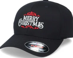 Flexfit-Ho-Ho-Hats Merry Christmas Black Flexfit - Iconic