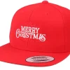 Snapback-Ho-Ho-Hats Merry Christmas Red Snapback - Iconic