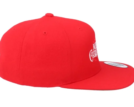 Snapback-Ho-Ho-Hats Merry Christmas Red Snapback - Iconic