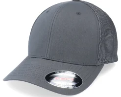 Clearance Flexfit Mesh Dark Grey Trucker -