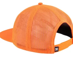 Skate-DC Meshed Up Neon Orange Snapback -