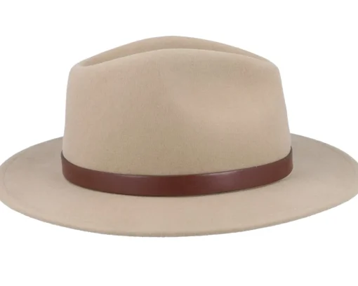 Online Brixton Messer Sand Fedora -