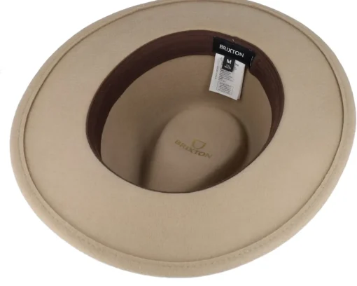 Online Brixton Messer Sand Fedora -