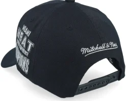 Hot Mitchell & Ness Miami Heat Beautiful Chaos Pro Cap Hwc Adjustable - Black