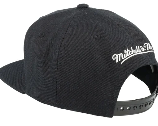 Snapback-Mitchell & Ness Miami Heat Champs Black Snapback -