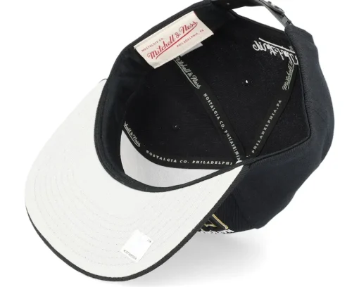 Snapback-Mitchell & Ness Miami Heat Champs Black Snapback -