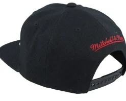 Snapback-Mitchell & Ness Miami Heat Side Jam Snapback - Black