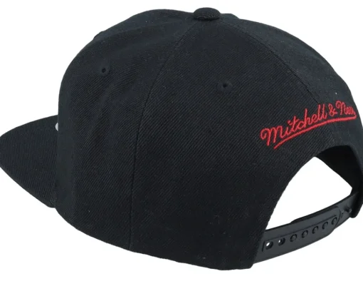 Snapback-Mitchell & Ness Miami Heat Side Jam Snapback - Black