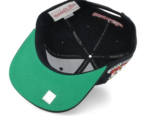 Snapback-Mitchell & Ness Miami Heat Side Jam Snapback - Black