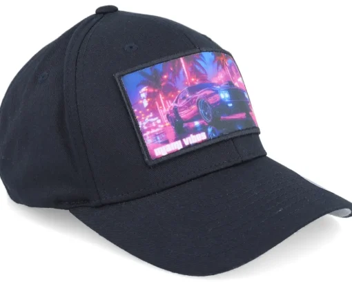 Outlet Iconic Miami Vibes Car Patch Black Flexfit -