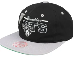 Snapback-Mitchell & Ness Michigan Wolverines Varsity Letter /Yellow Snapback - Blue