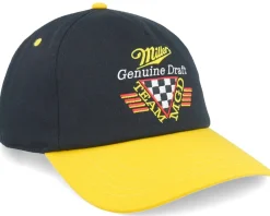 Adjustable-American Needle Miller Genuine Draft Roscoe Black/Yellow Adjustable -
