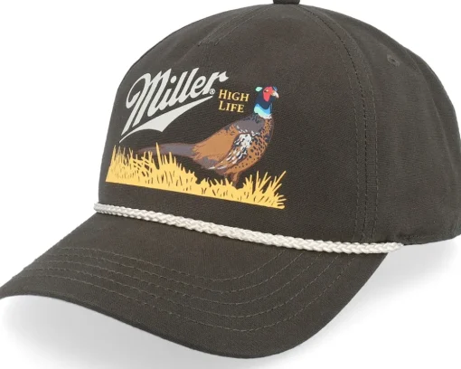 Adjustable-American Needle Miller High Life Canvas Cappy Army Green A-Frame Adjustable -