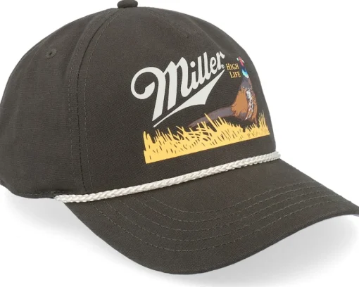 Adjustable-American Needle Miller High Life Canvas Cappy Army Green A-Frame Adjustable -