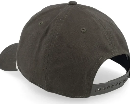 Adjustable-American Needle Miller High Life Canvas Cappy Army Green A-Frame Adjustable -