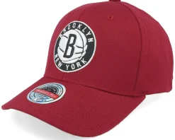 Adjustable-Mitchell & Ness Milwaukee Bucks Classic Burgundy Adjustable - Red