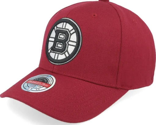 Adjustable-Mitchell & Ness Milwaukee Bucks Classic Burgundy Adjustable - Red