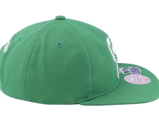 Snapback-Mitchell & Ness Milwaukee Bucks Dead Remix Deadstock Snapback - Green