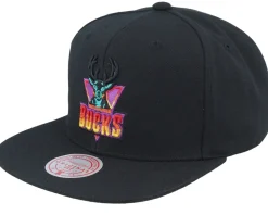 Best Mitchell & Ness Milwaukee Bucks High Grade Hwc Snapback - Black