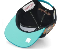 Snapback-Mitchell & Ness Milwaukee Bucks Make Cents Black/Teal Snapback -