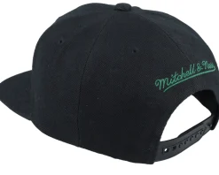 Snapback-Mitchell & Ness Milwaukee Bucks Side Jam Snapback - Black