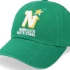 Dad Cap-American Needle Minnesota North Stars Blue Line Kelly Green -