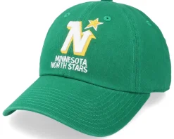 Dad Cap-American Needle Minnesota North Stars Blue Line Kelly Green -
