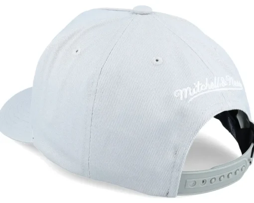 Hot Mitchell & Ness Minnesota Timberwolves Grey Blue Pro Crown Grey A-frame Adjustable -