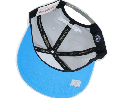 Hot Mitchell & Ness Minnesota Timberwolves Grey Blue Pro Crown Grey A-frame Adjustable -