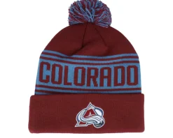 Pom Beanies-Fanatics Minnesota Wild /Natural Pom - Black