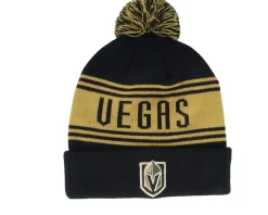 Pom Beanies-Fanatics Minnesota Wild /Natural Pom - Black