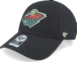 Adjustable-47 Brand Minnesota Wild Mvp Black Adjustable -