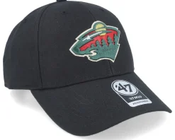 Adjustable-47 Brand Minnesota Wild Mvp Black Adjustable -