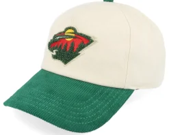 Outlet American Needle Minnesota Wild Wild Burnett Cream/Dark Green A-frame Adjustable - White