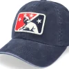 Dad Cap-American Needle Minor League Archive Navy Dad Cap -