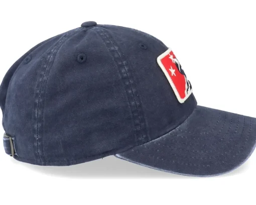 Dad Cap-American Needle Minor League Archive Navy Dad Cap -