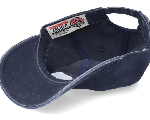 Dad Cap-American Needle Minor League Archive Navy Dad Cap -