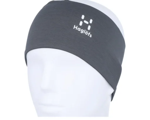 Headband-Haglöfs Mirre Magnetite Headband - Grey