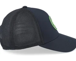Trucker-Black Clover Mirror 2 Black/Black Mesh W Patch Trucker -