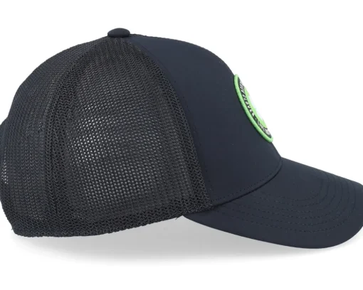 Trucker-Black Clover Mirror 2 Black/Black Mesh W Patch Trucker -
