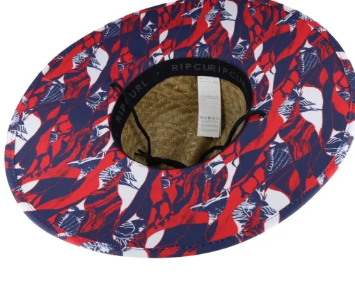 Hot Rip Curl Mix Up Straw Hat -