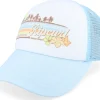 Trucker-Rip Curl Mixed Revival White/Light Blue Trucker -