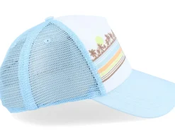 Trucker-Rip Curl Mixed Revival White/Light Blue Trucker -