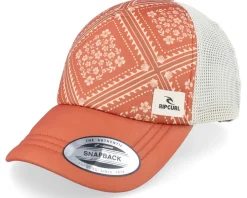 Trucker-Rip Curl Mixed Rust Trucker -
