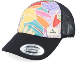 Trucker-Rip Curl Mixed Yardage Red Trucker -